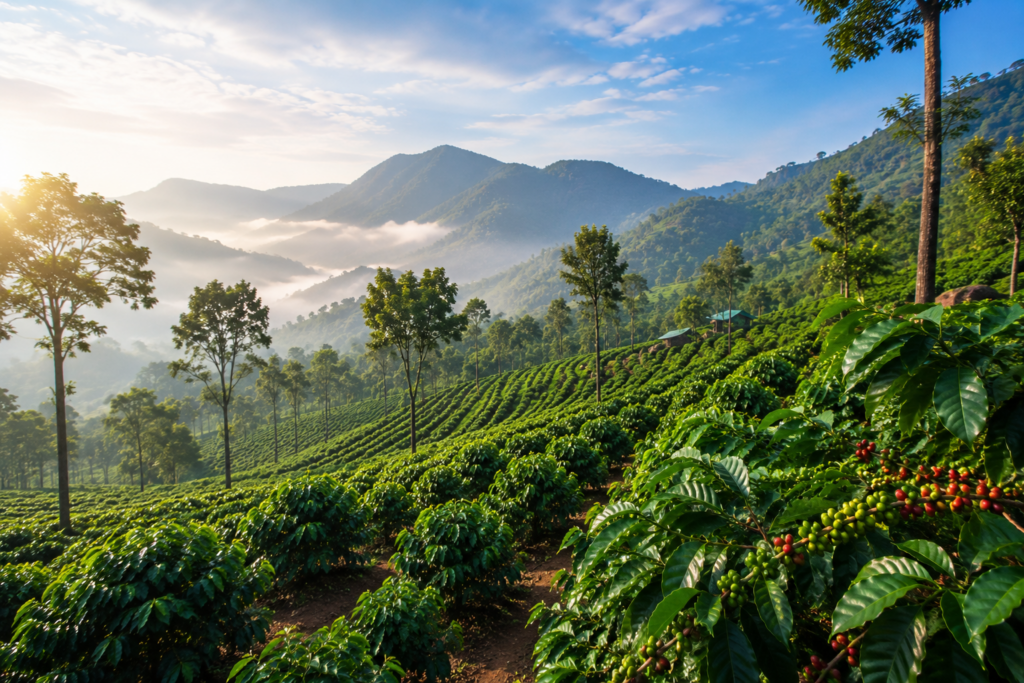 Best Places to Visit in Andhra Pradesh (2026) Araku Valley coffee plantations, a famous place to visit in Andhra Pradesh