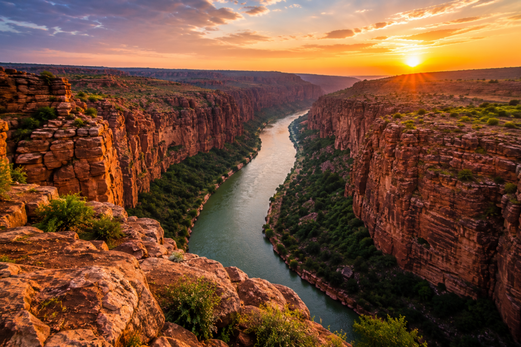 Best Places to Visit in Andhra Pradesh (2026) Gandikota Canyon among the top places to visit in Andhra Pradesh.