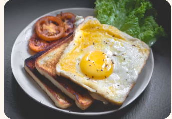 breakfast plate